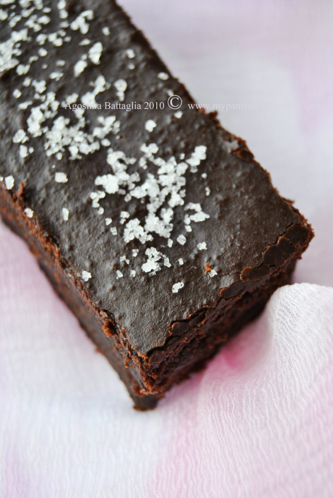 brownie au chocolate à la fleur de sel - alto