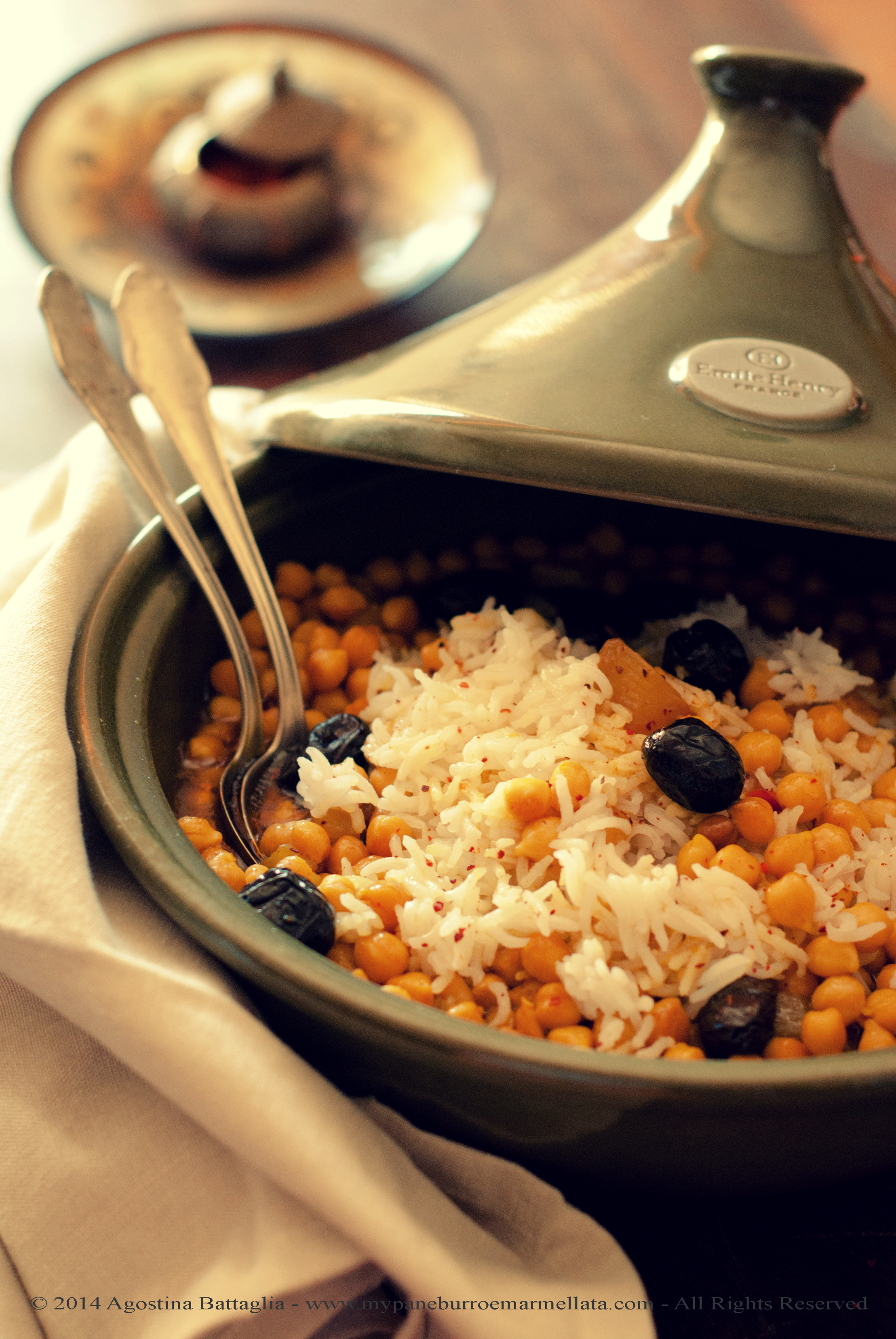 Tajine di ceci e zucca - Pane, burro e marmellata