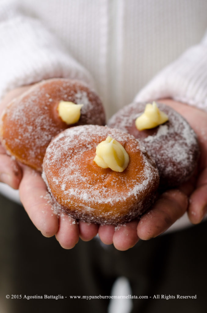 Bomboloni alla crema