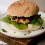 burger di salmone senza lattosio